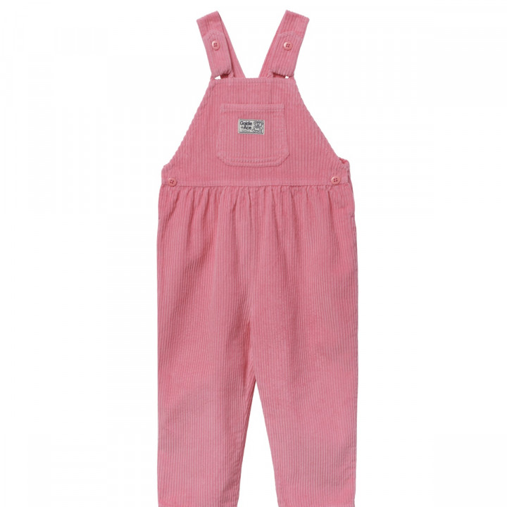 Sammy Pink Corduroy Overalls