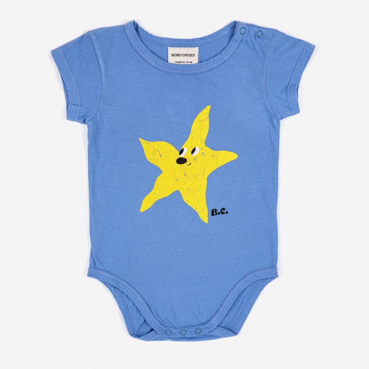 Starfish Short Sleeve Baby Body