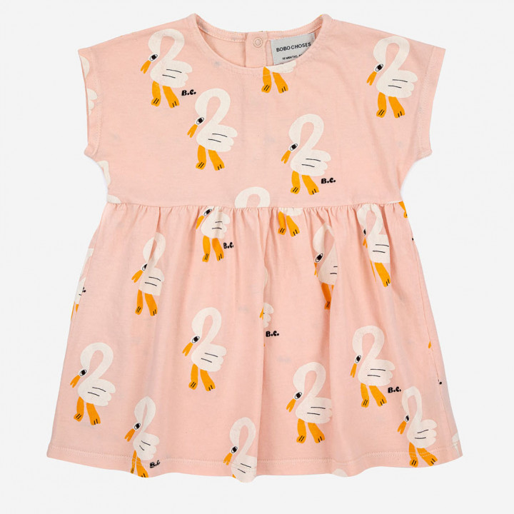 Pelican All Over Baby Dress