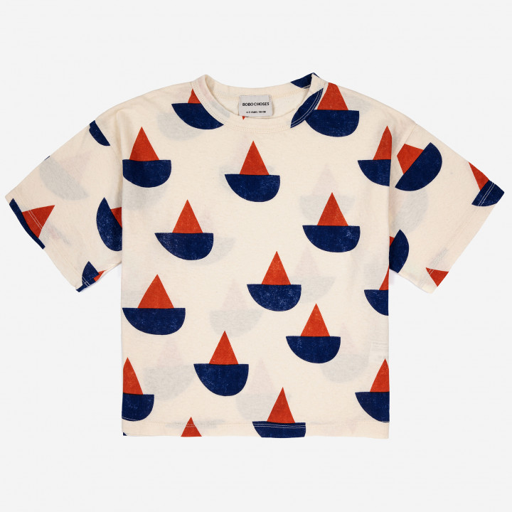 Sail Boat Short Sleeve T-Shirt