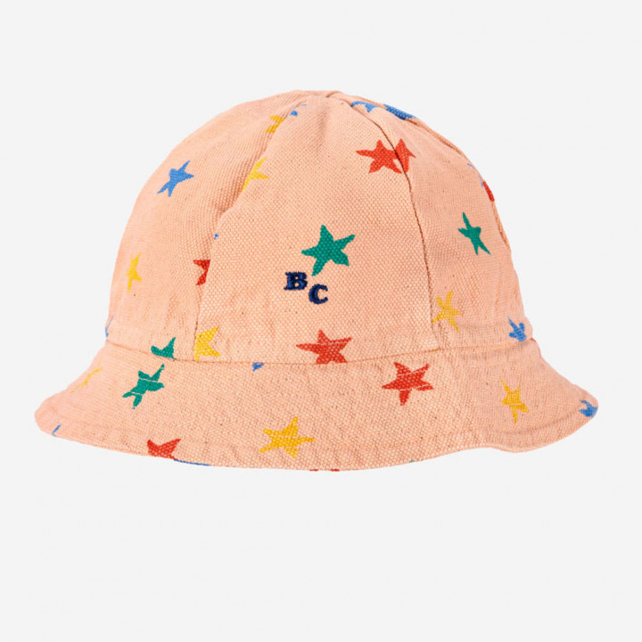 Multicolor Stars All Over Hat