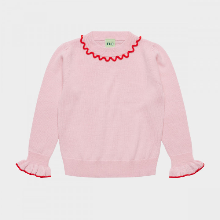 Frill Jumper Rose Quartz