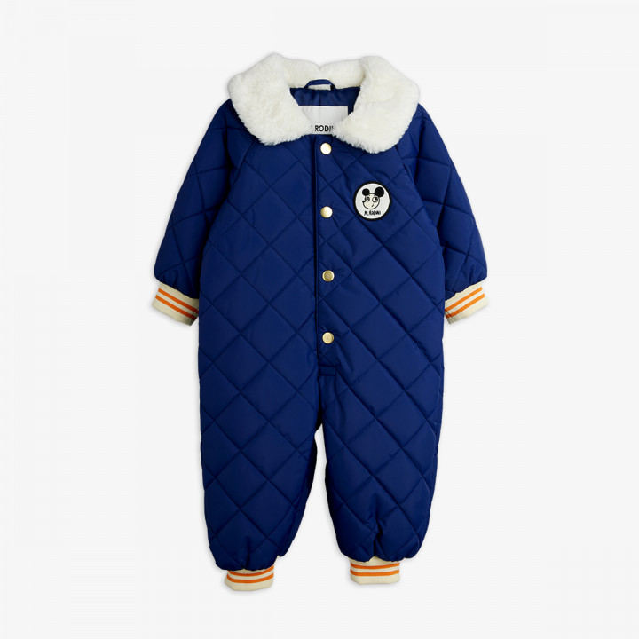 Ritzratz Quilted Baby Overall Blue