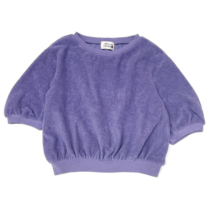 Short Sleeved Sweater Violet