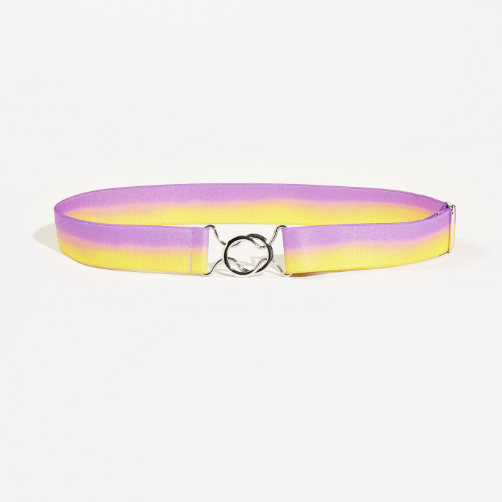 Cylia Belt Violet / Yellow 