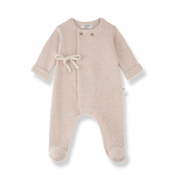 Havre Jumpsuit W/feet Nude
