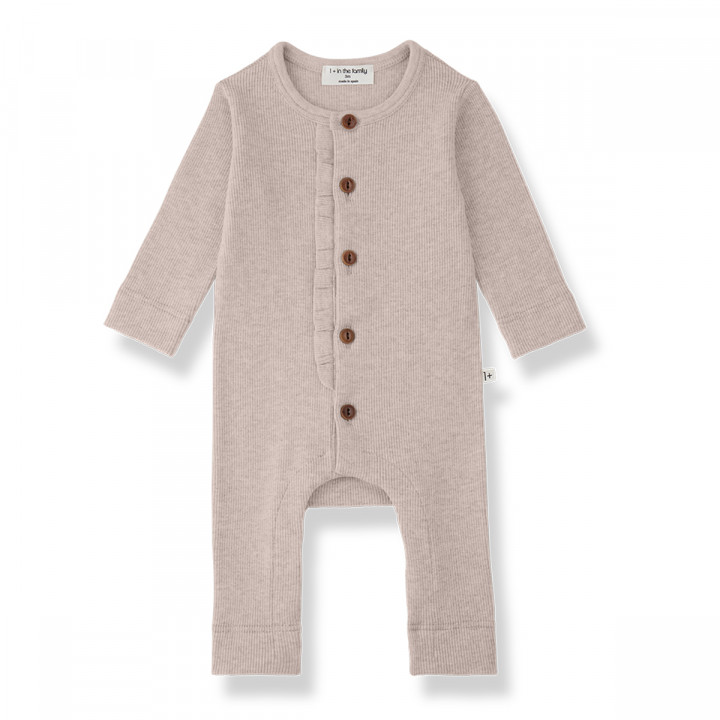 Pavia Girly Jumpsuit Nude