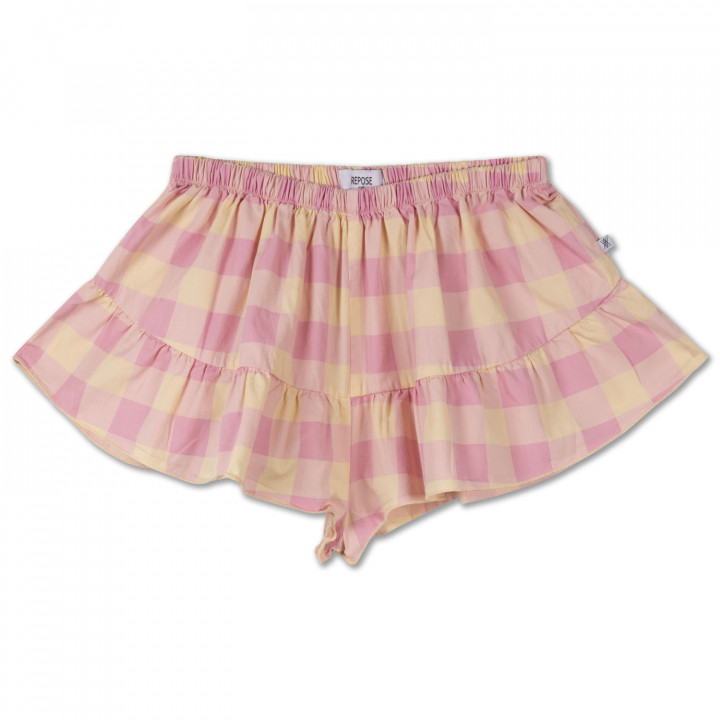 Skirt Short Sand Pink BB Check