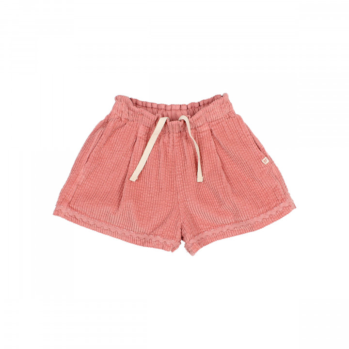Corduroy Skirt-Short Peony