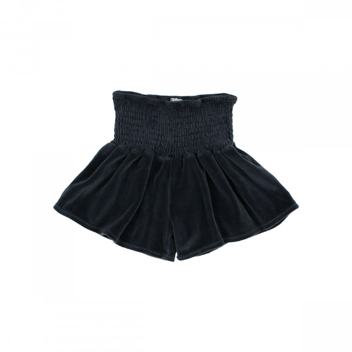 Velvet Skirt-Short Whale