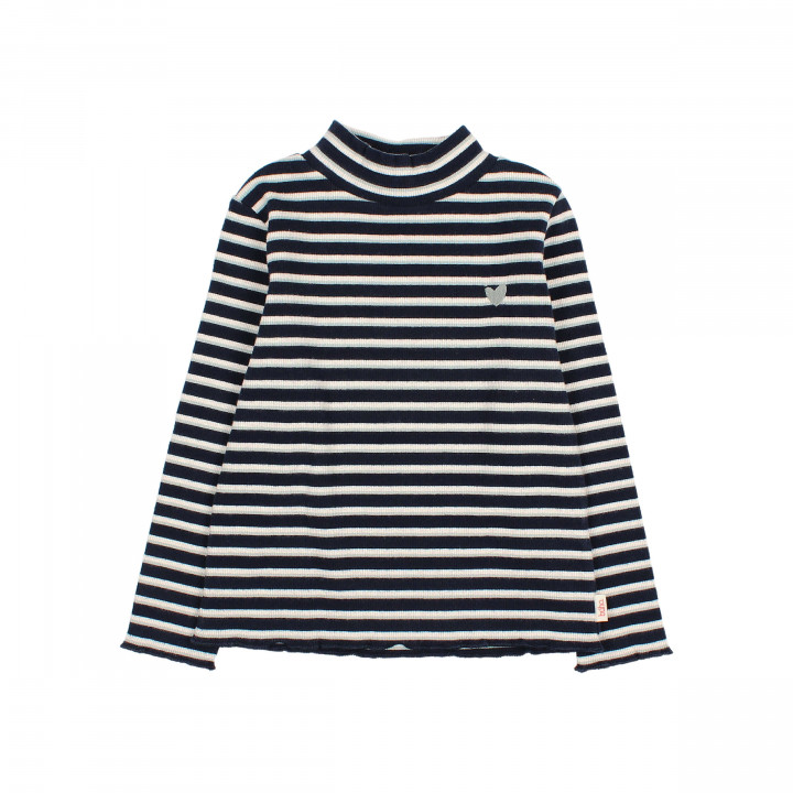 Fancy Stripes T-Shirt Navy