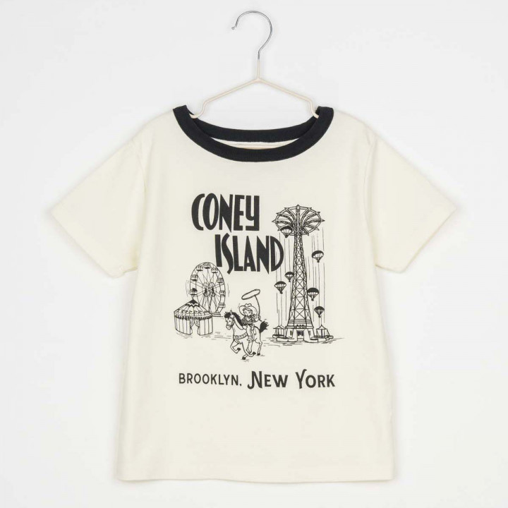 Washed T-shirt Coney Island
