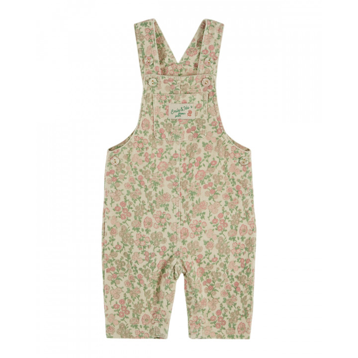Printed Baby Dungarees Bucolique