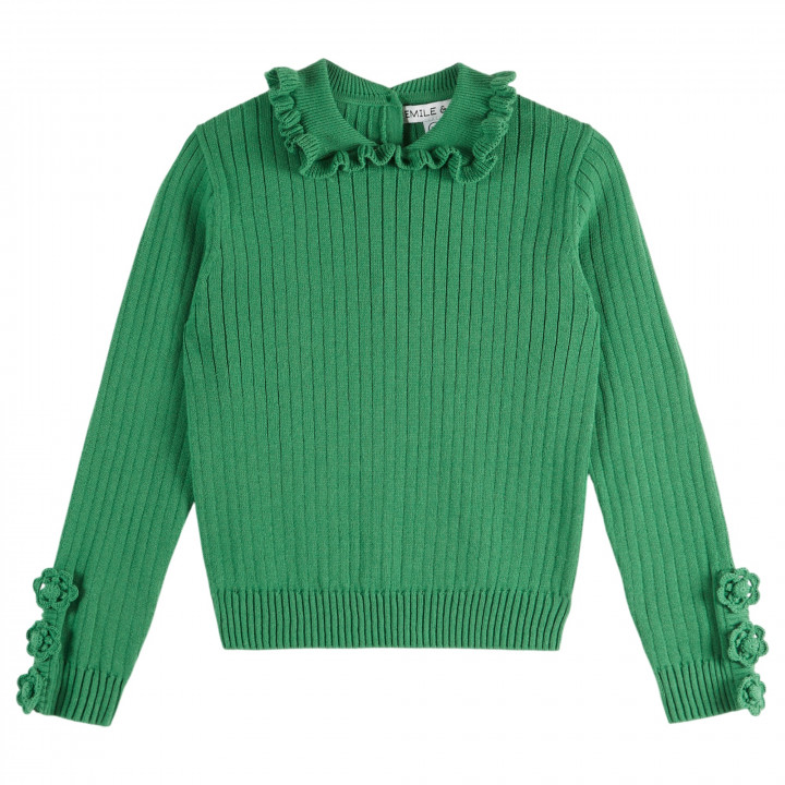 Cotton Pullover Olive