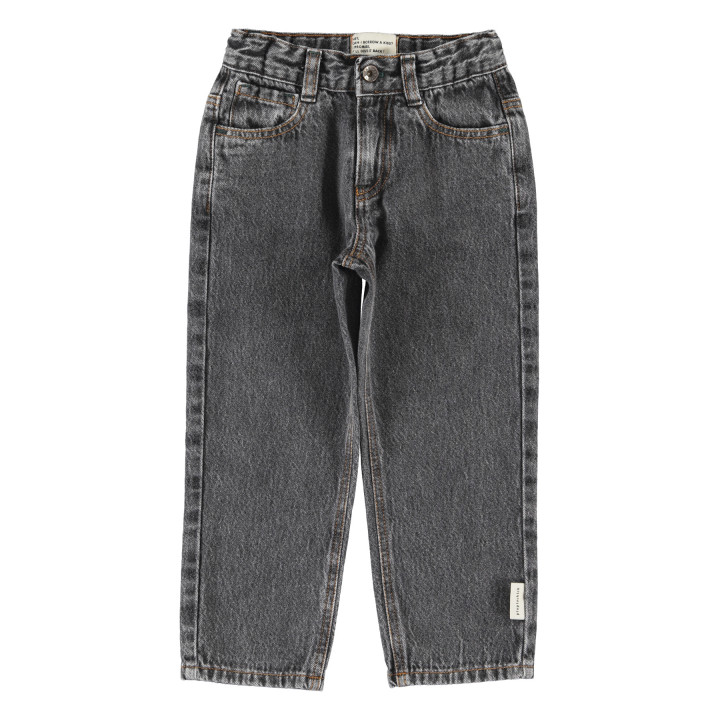 Unisex Trousers | Grey Denim