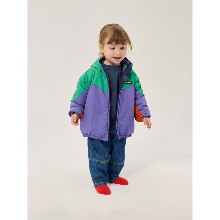 Stamp Bloom all over Reversible Anorak