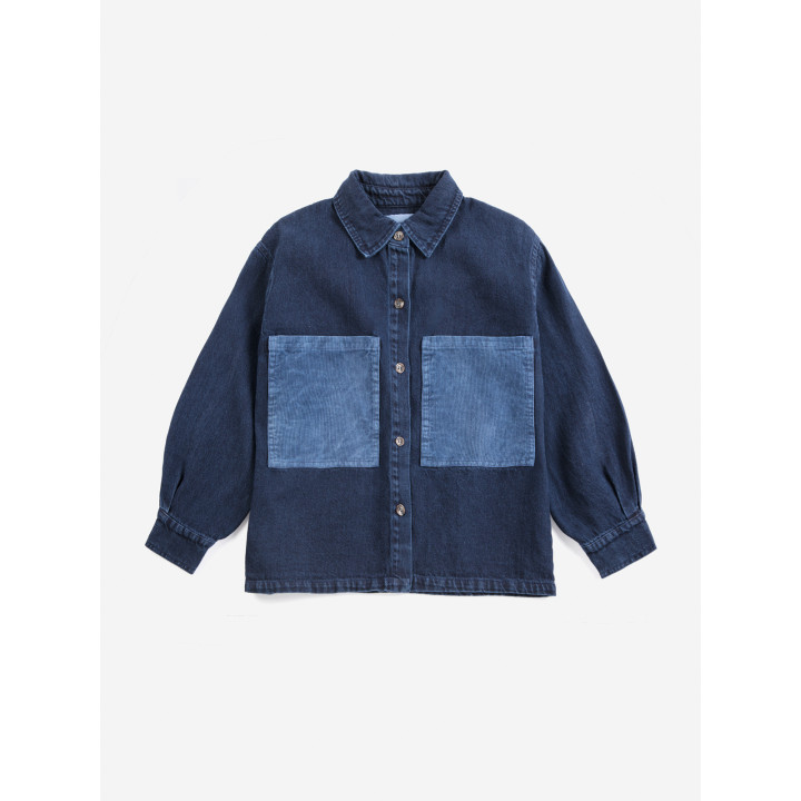 Booo Bo Choses Tag Denim Shirt