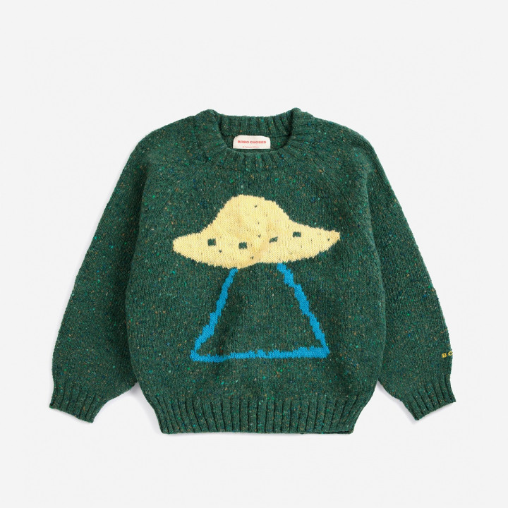 Pixel Abduction Jacquard Jumper