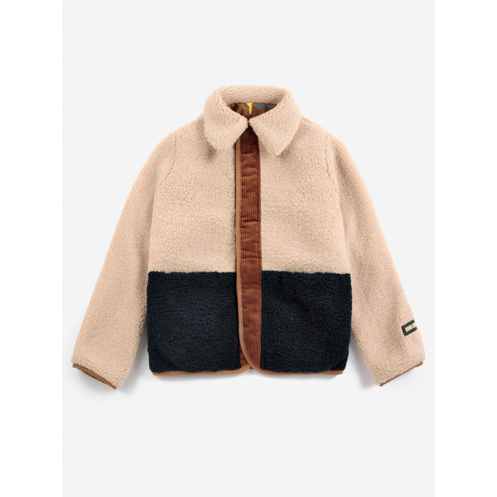 Pixel Abduction all over Reversible Jacket
