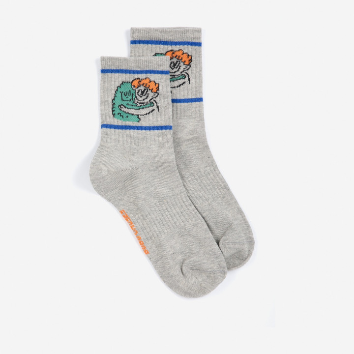 Hug Hairy Monster Short Socks