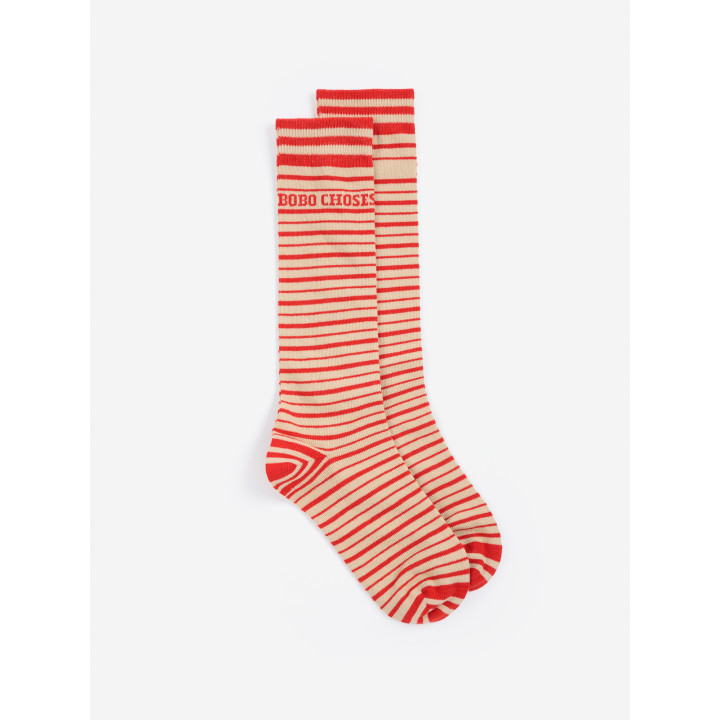 Bobo Choses Stripes Extra Long Socks