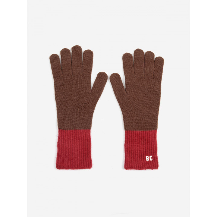Merino Wool Knitted Gloves-ONESIZE