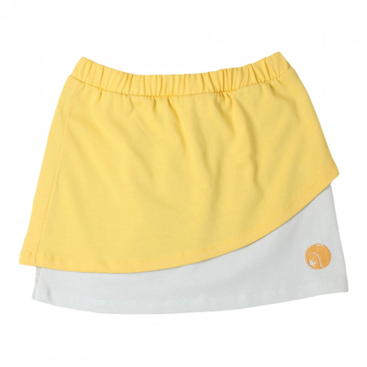 Baseline Pastel Tricolor Jersey Tennis Skirt