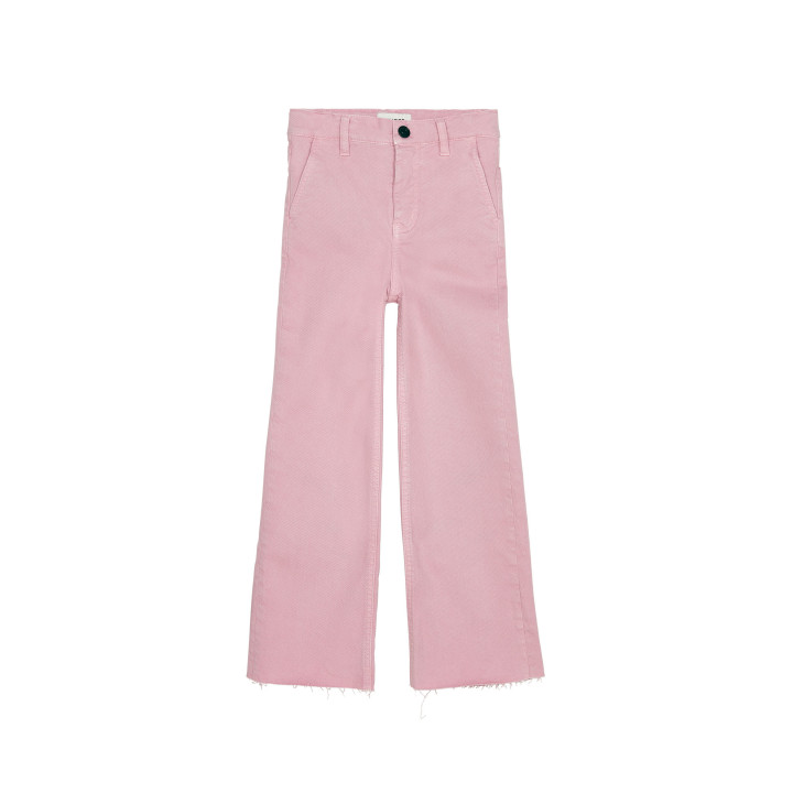 Carolyn Loose Fit Cropped Jeans Milky Pink