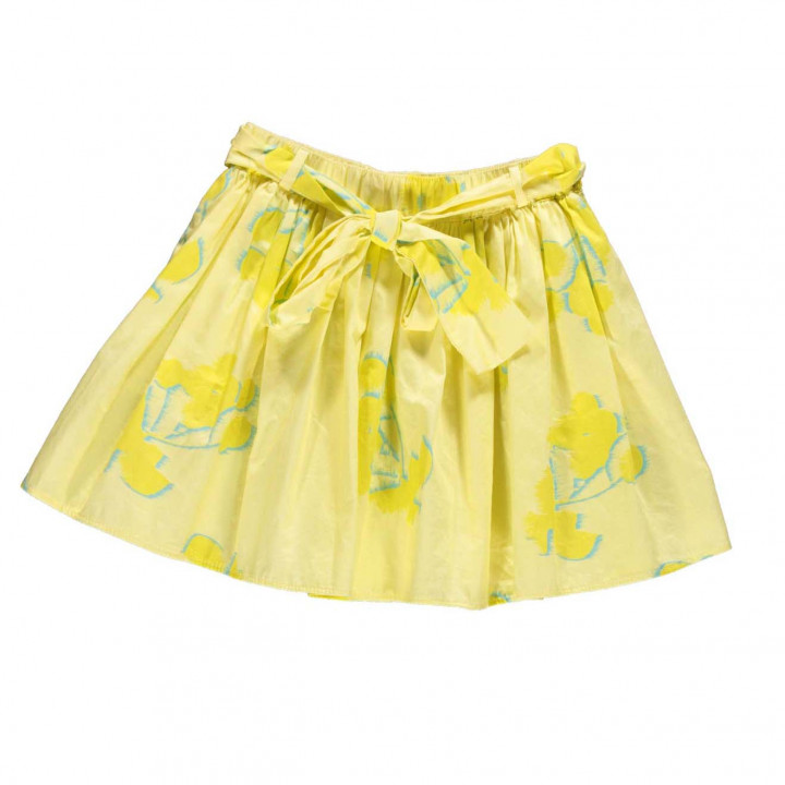 Daf Woven Skirt Yellow