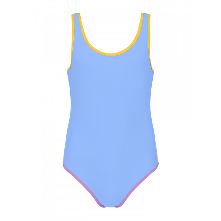 Elisa Sporty Swimsuit Sky Blue