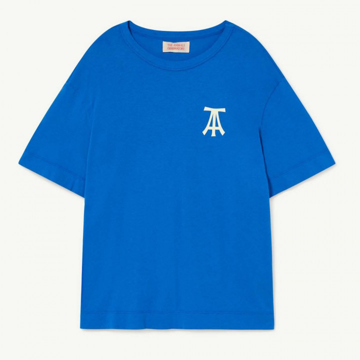 Rooster Oversize Kids T-Shirt Blue