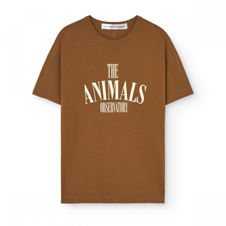 Salmon Woman T-shirt Brown