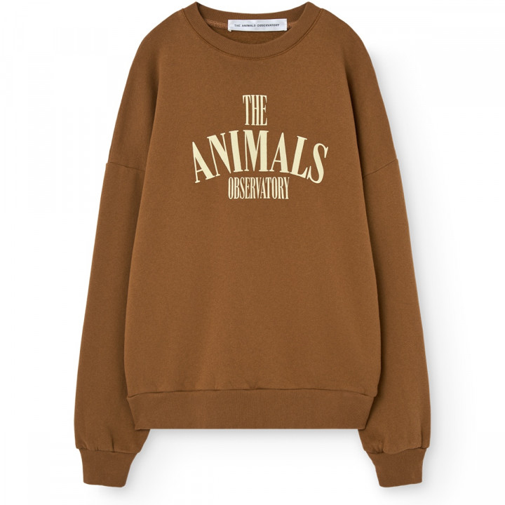 Koi Woman Sweatshirt Brown