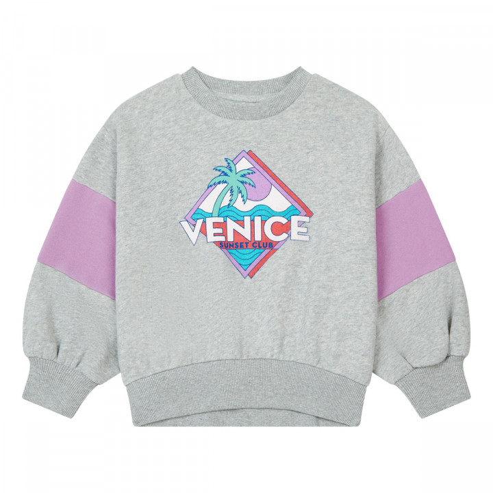 Venice Girl Sweatshirt Heather Grey