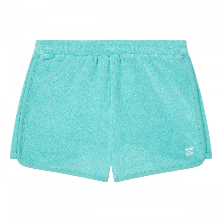 Terry Cloth Shorts Aqua
