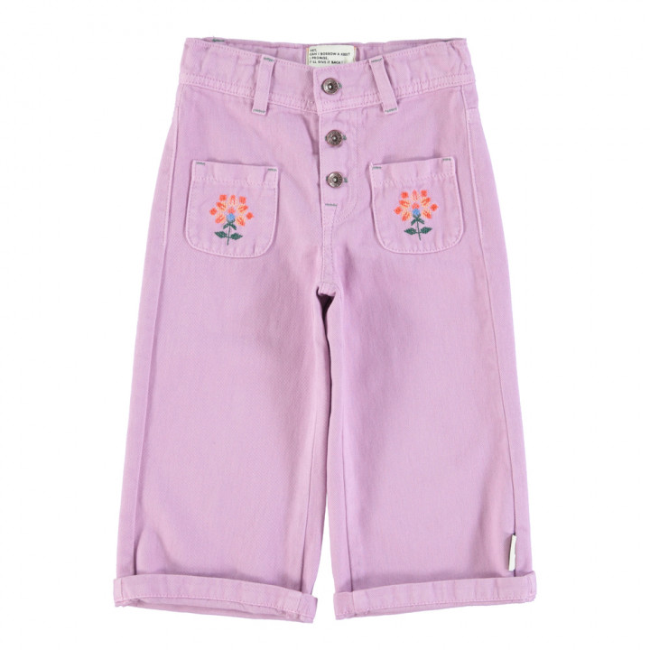 Flare Trousers Lilac