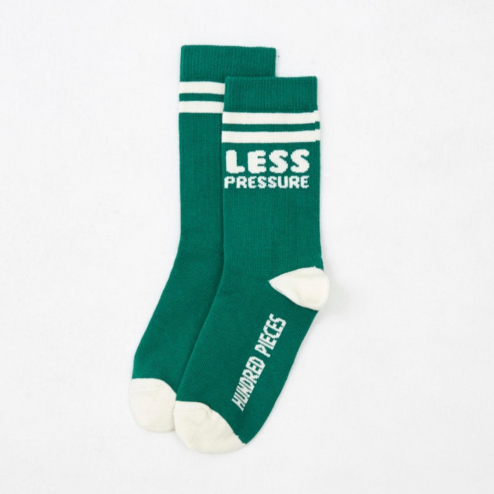 Socks Less Pressure Emerald Green