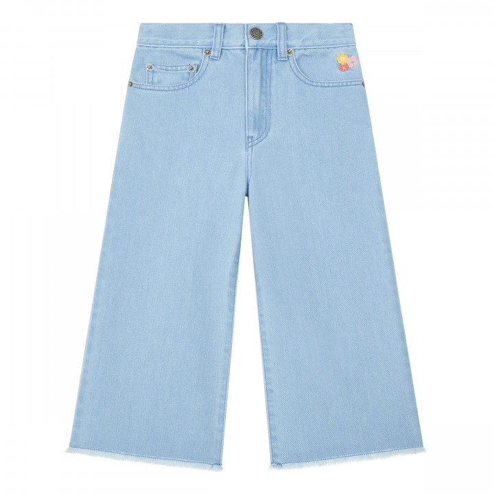 West Trousers Bleached Blue