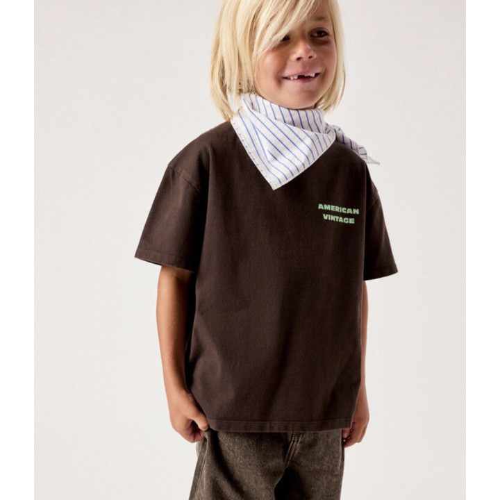 Fizvalley T-Shirt Choco Vintage