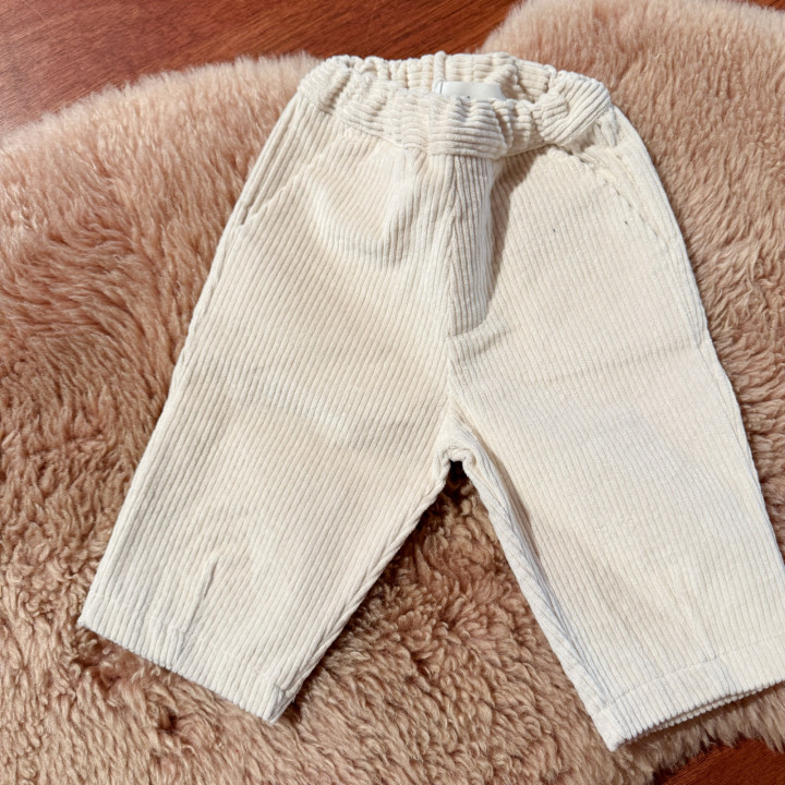 Corduroy Pants Natural