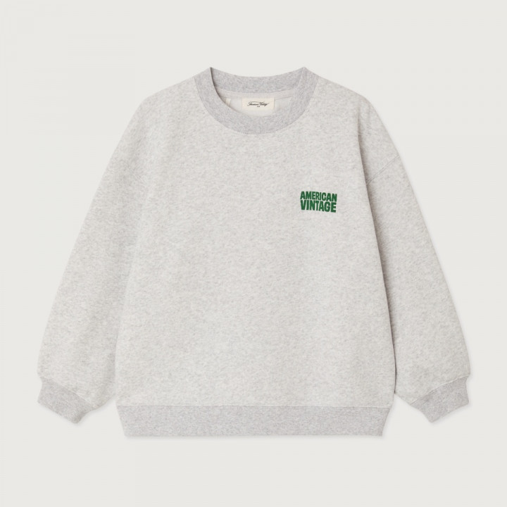 Baptown Sweatshirt Gris Chine