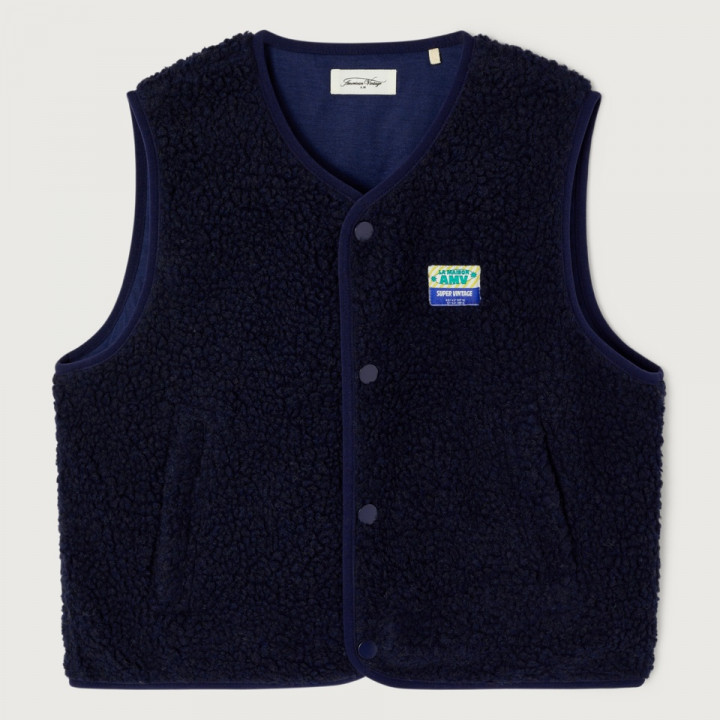 Hoktown Sleeveless Jacket Navy