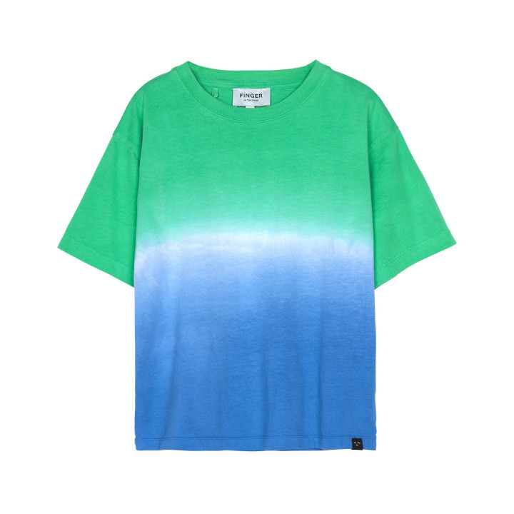 King Green Dip Dye T-shirt 