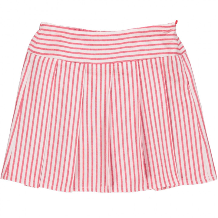 Mouse Skirt Red Stripe