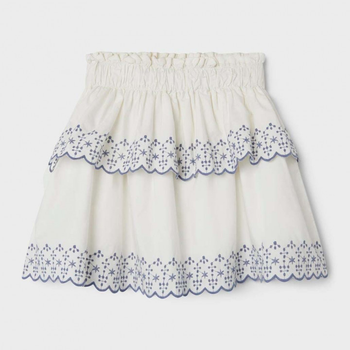 Hyndi Short Skirt White Alyssum