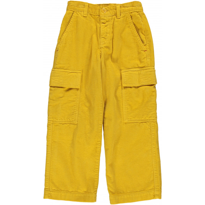 Note Trousers Rib Yellow