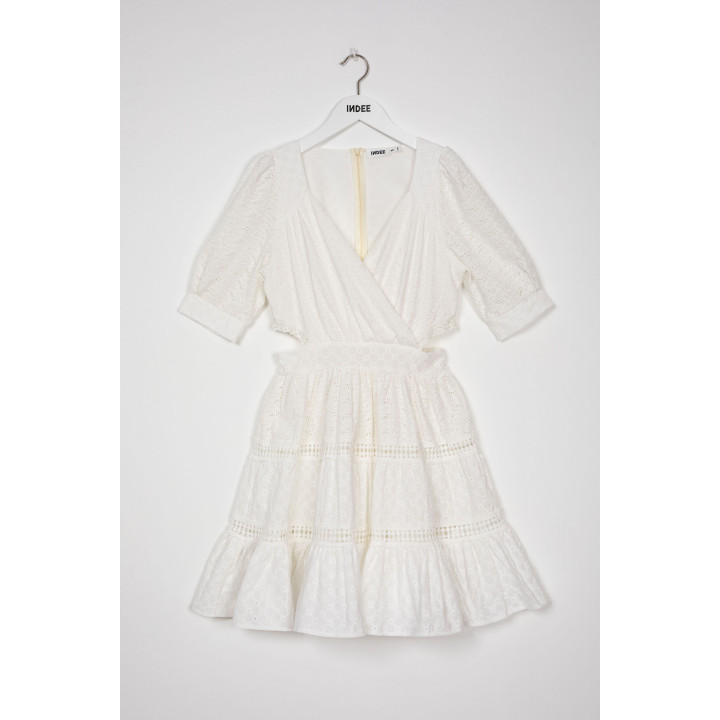 Novella Lace Dress Off White