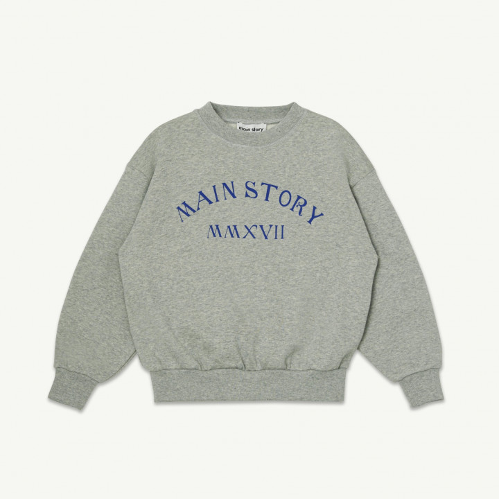 Bubble Sweatshirt Grey Melange