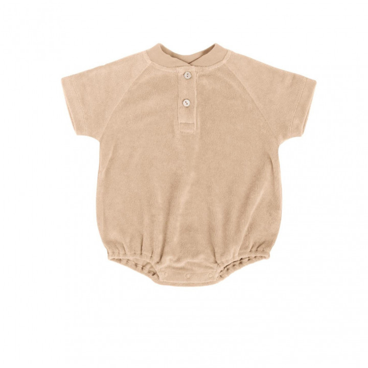 Terry Henley Romper Apricot