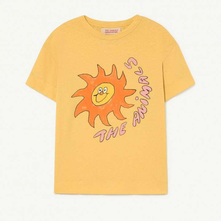 Rooster Kids+ T-Shirt Yellow